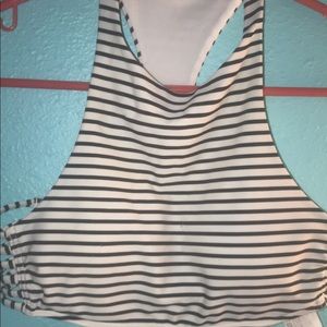 Halter swim top hollister